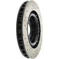 Stoptech auto part close-up
