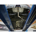 aFe axle-back exhaust close-up