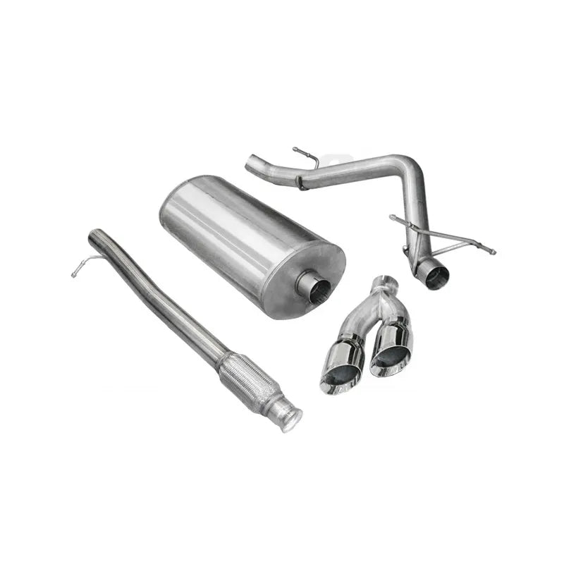 CORSA Performance silver cat-back exhaust