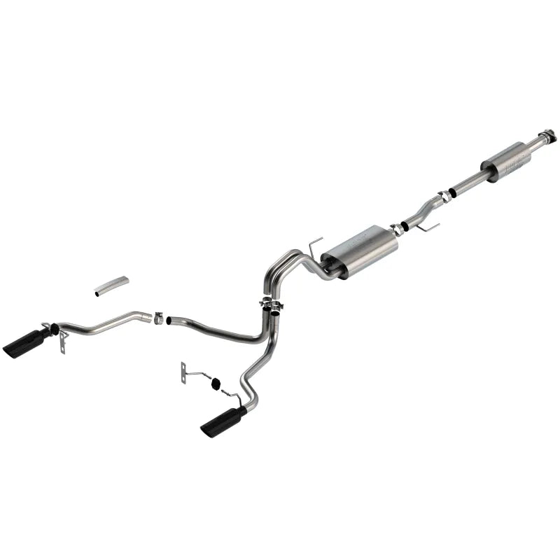 Borla black cat-back exhaust