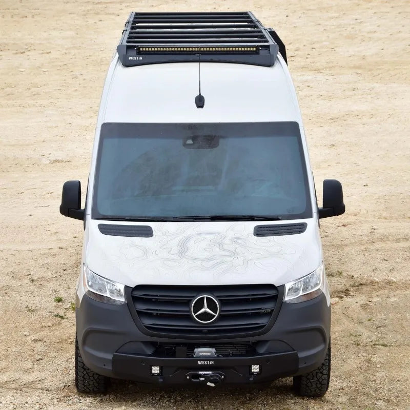 Westin black roof rack