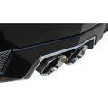 CORSA Performance axle-back exhaust installed view