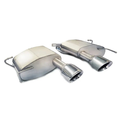 CORSA Performance polished axle-back exhaust