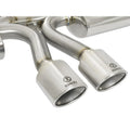 aFe cat-back exhaust detail