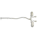 aFe cat-back exhaust close-up
