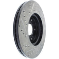 Stoptech auto part installed view