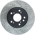 Stoptech auto part close-up