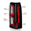 ANZO tail light installed view