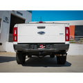 aFe cat-back exhaust installed view