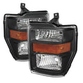 SPYDER black headlights