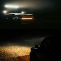 Putco light bar installed view