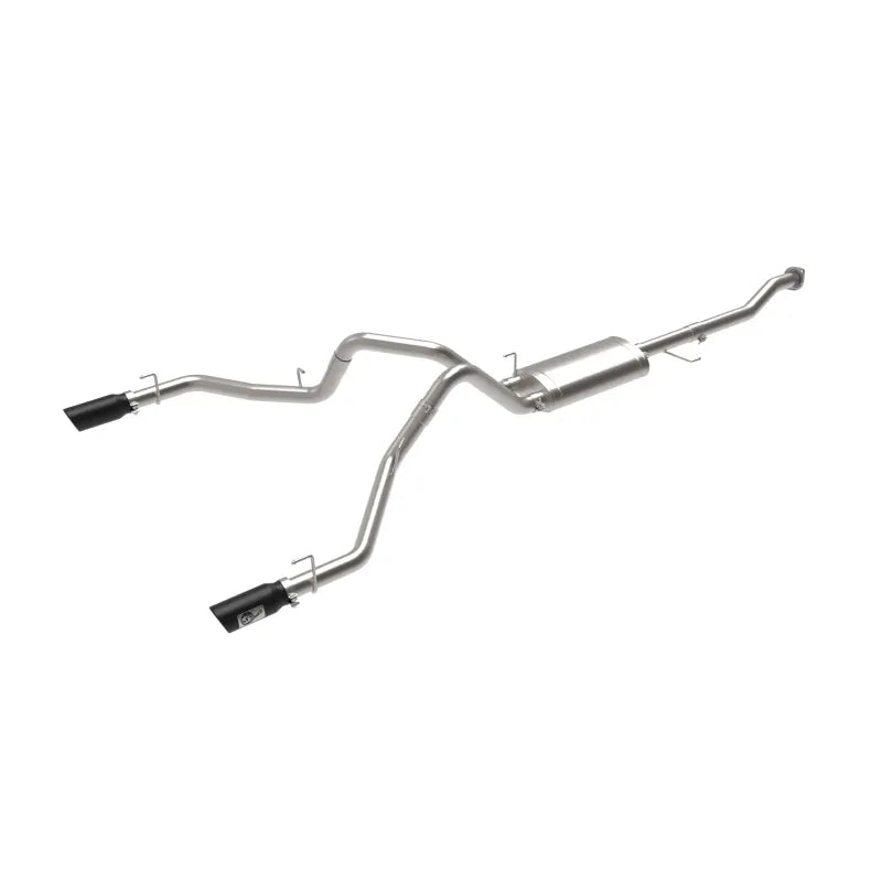 aFe black cat-back exhaust