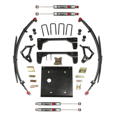 Skyjacker red shock absorber