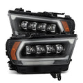 AlphaRex black headlights