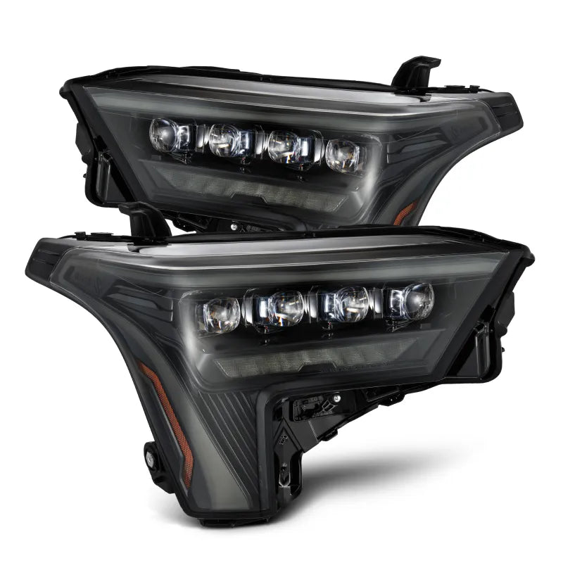 AlphaRex black headlights