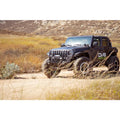DV8 Offroad bull bar installed view