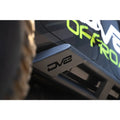 DV8 Offroad rock sliders installed view
