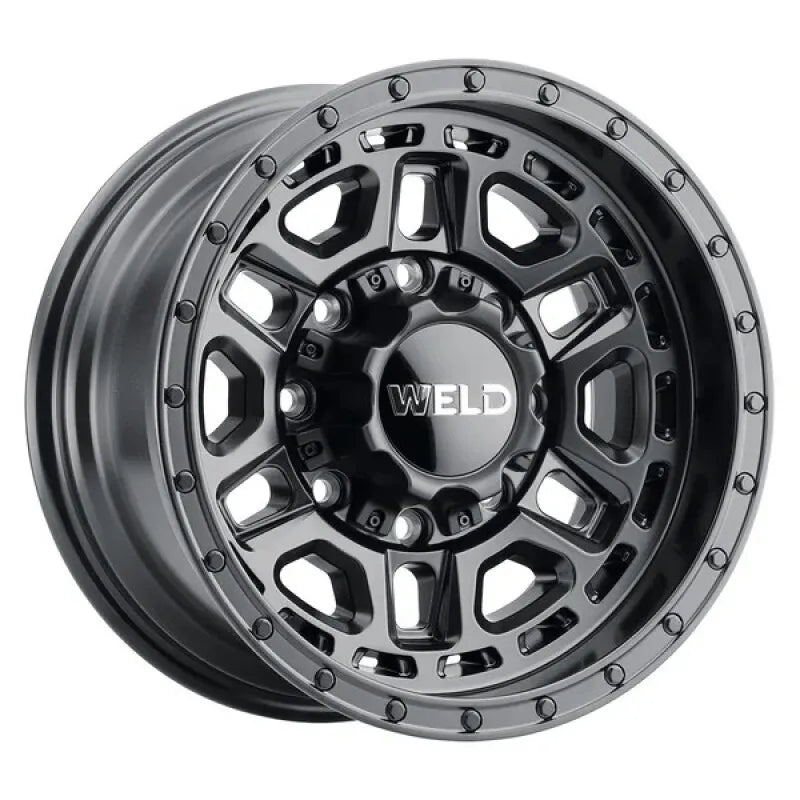 Weld black auto part