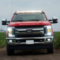 Putco light bar close-up