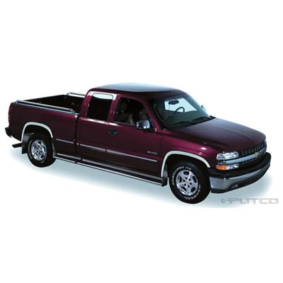 Putco silver fender flares