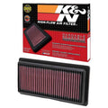 K&N Engineering air filter installed view