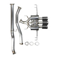 Injen cat-back exhaust detail