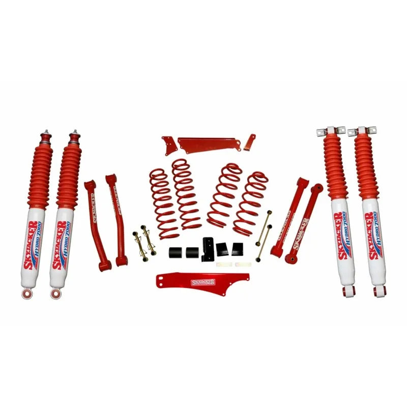 Skyjacker red shock absorber