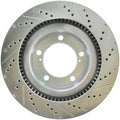 Stoptech auto part close-up