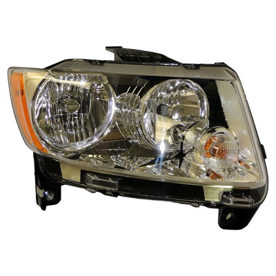 Crown Automotive chrome headlights