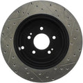 Stoptech auto part installed view