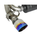 aFe axle-back exhaust detail
