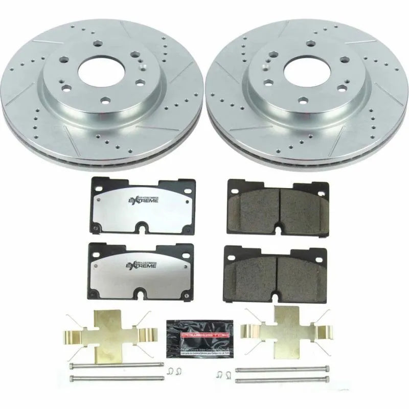 PowerStop silver auto part