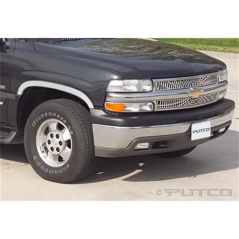 Putco silver fender flares