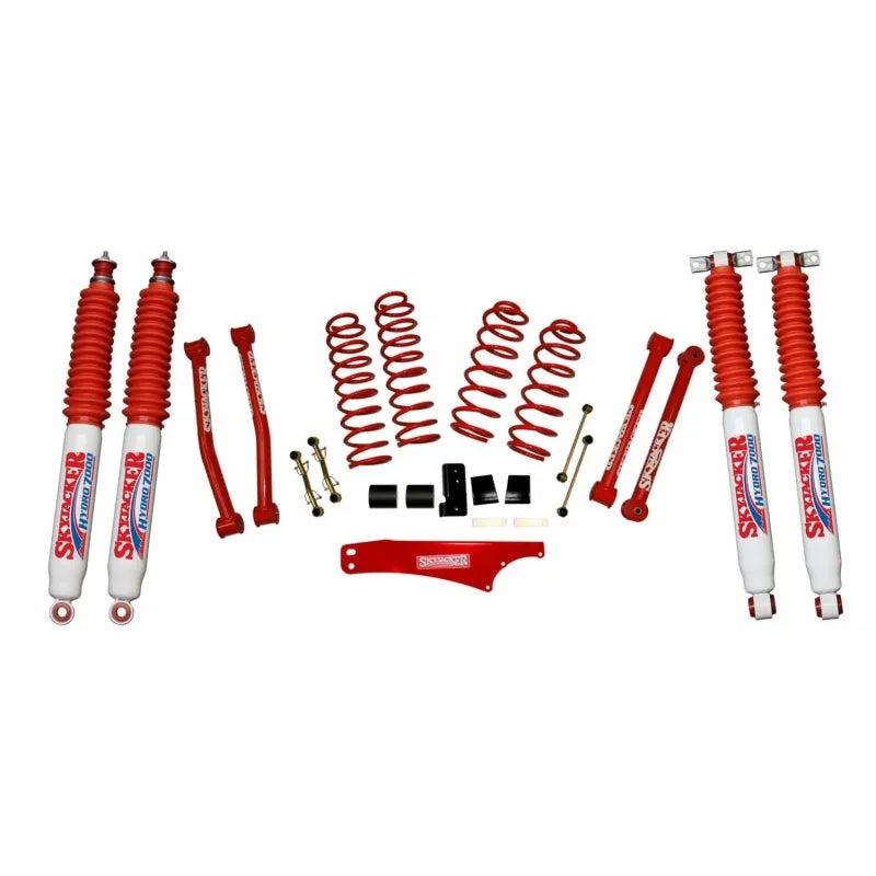 Skyjacker red shock absorber