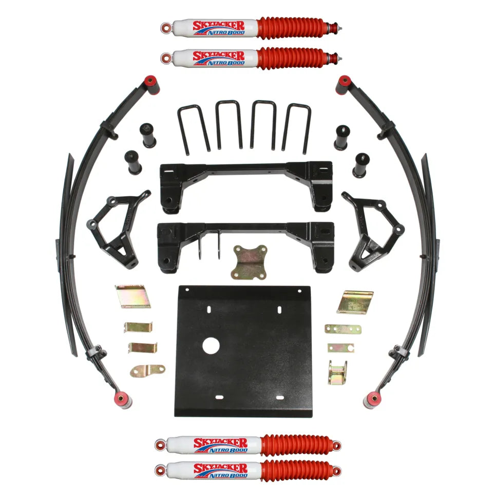 Skyjacker red shock absorber