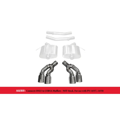 CORSA Performance polished exhaust