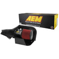 AEM cold air intake installed view