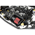 AEM cold air intake installed view