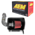 AEM cold air intake close-up