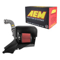 AEM cold air intake close-up