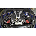 AEM cold air intake installed view