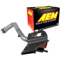 AEM cold air intake installed view