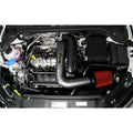 AEM cold air intake installed view
