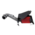 AEM cold air intake installed view