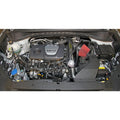 AEM cold air intake installed view