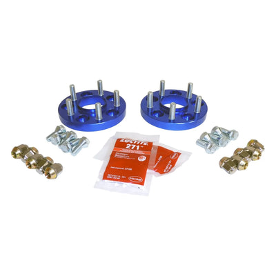 Crown Automotive blue spacers