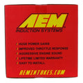 AEM cold air intake close-up