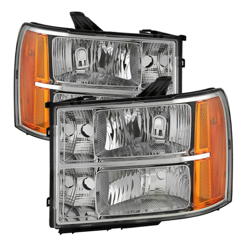 SPYDER chrome headlights