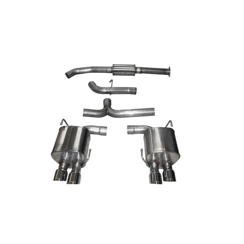 CORSA Performance polished cat-back exhaust