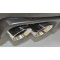 CORSA Performance cat-back exhaust installed view